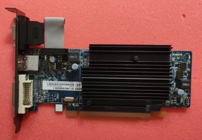 SAPPHIRE RADEON GRAPHICS CARD HD5450 HM PCI-E HDMI/DVI-I-V/GA W/512M DDR3 VRAM - Image 1 of 4