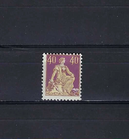 Suiza 1908 #136 MH Helvetia sentada Foto 1 de 1
