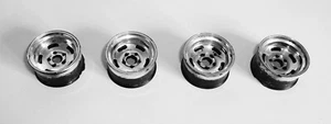 MPC Dodge Charger Stock Car slotted mag wheels 1/16 - Picture 1 of 2