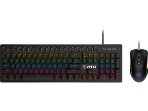 MSI FORGE GK300 COMBO - BLUE SWITCHES Gaming Keyboard & Gaming Mouse, - Picture 1 of 5