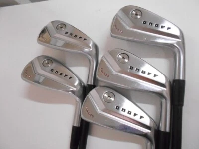 2022 DAIWA(globeride) ONOFF KURO Forged  6-PW CBT 622i S-FLEX IRON SET GOLF H900 - Image 1 of 4