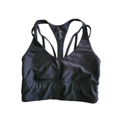 Under Armour XS 码黑色绑带运动文胸状况完好  — 第 1/4 张图片