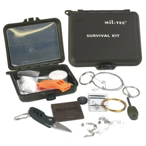 SURVIVAL KIT Überlebensset Notfallset Combat Notfallbox Outdoor Set wasserdicht - Bild 1 von 4