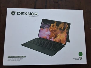 Dexnor Keyboard Case for Samsung Galaxy Tab S9 Ultra 14.6 Inch with S Pen Holder - Picture 1 of 7
