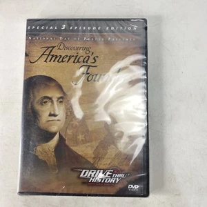 Drive Thru History: Discovering America's Founders (DVD) Sealed/Neu 3 Episoden - Bild 1 von 2