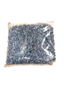 1000 Gardinenbandhaken GROSSPACKUNG Silber Metall Nickel Haken Stark Faltenhaken - Bild 1 von 11