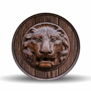 Wood Lion 17.75" Glass Lazy-Susan Turntable - Picture 1 of 4