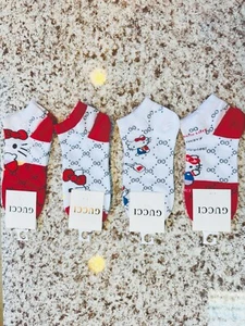 Brand New Hello Kitty Socks 4pack Teens - Picture 1 of 1