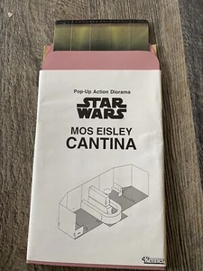 1997 STAR WARS KENNER MAIL-AWAY POP-UP ACTION DIORAMA MOS EISLEY CANTINA - Bild 1 von 2