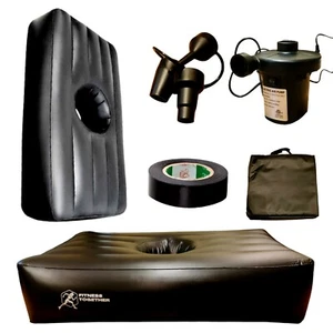 BBL mattress with hole inflatable recovery BBL Bed BLACK Ships From USA - Picture 1 of 7