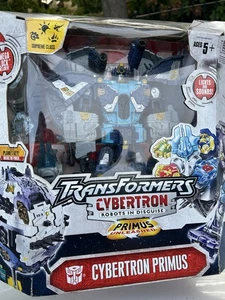 TRANSFORMERS CYBERTRON PRIMUS MISB VERY RARE! AUTOBOT ROBOTS IN DISGUISE - Picture 1 of 12