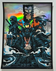 Wu-Tang Clan Poster MSG Madison Square Garden NYC 2025 #’d X/130 Official *FOIL* - Picture 1 of 16