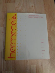 Song of Songs: A Commentary on the Book of Canticles, Roland E. Murphy 1990 HCDJ - Picture 1 of 1