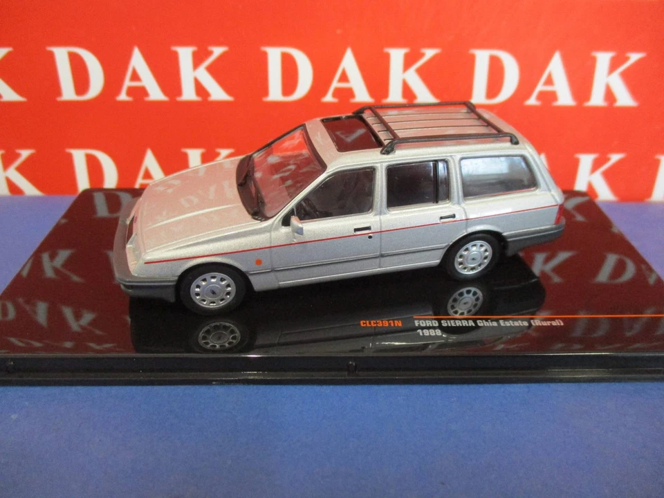 Die cast 1/43 Modellino Auto Ford Sierra Ghia Estate (Rural) 1988 by Ixo - Immagine 1 di 4