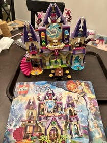 LEGO Elves Skyra's Mysterious Sky Castle 41078 Incomplete No Figs Or Box
