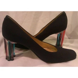 Gianmarco Lorenzi for Rinaldi DEEP BLUE heels size EU 36.5/ US 6.5 - 7 - Picture 1 of 5