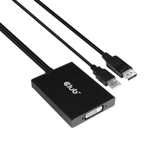 Club 3D DisplayPort 1.2 a DVI-D Adap DP DualLink CAC-1010 - Imagen 1 de 3