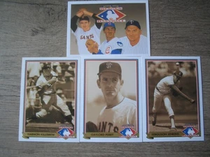 1991 UD ''HEROES OF BASEBALL'' 4 CARD INSERT SET KILLEBREW, G. PERRY, F. JENKINS - Bild 1 von 3