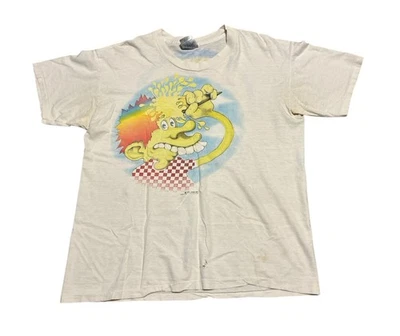 Camiseta De Colección Grateful Dead Europe 72 Talla L 1990 Puntada Única Envejecida Foto 1 de 4