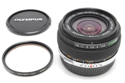 Late [MINT] OLYMPUS OM-SYSTEM Zuiko Auto W 24mm f/2.8 Wide Angle Lens From JAPAN - Image 1 of 4