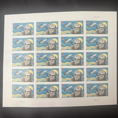 Scott #5693 Eugenie Clark Pane of 20 Forever Stamps (2022) - Image 1 of 4