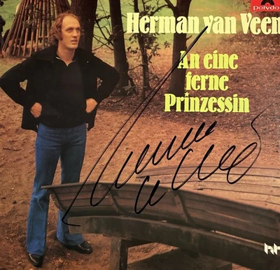Herman van Veen signiert LP Vinyl Prinzessin Unterschrift Autogramm Signed Orig. - Bild 1 von 4