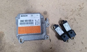 Audi TT MK1 8N Airbagsteuergerät mit passenden Crashsensoren 8N0959655A - Bild 1 von 3