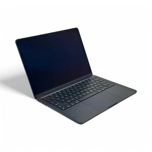 Apple Macbook Air 13.6" M2 Chip 8GB RAM 256GB SSD Midnight MLY33LL/A 2022 Model - Picture 1 of 4