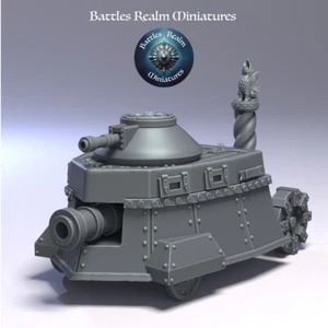 Steam and Steel Machine - Battles Realm Miniatures - Tank - Empire - Bild 1 von 4