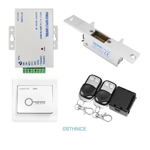 HOMSECUR 500KG Holding Force Electric Strike Lock for Video Doorphone Intercom - Picture 1 of 9