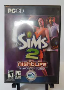 The Sims 2 Expansion Pack BUNDLE OF 2 - Nightlife AND Pets PC DVD Games 2005 - Picture 1 of 8