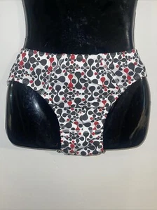Covington Sear's White Black Red Bikini Brief Underwear Size Small 28-30 - Picture 1 of 3