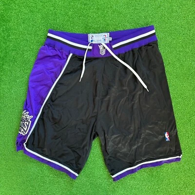 1997/98 萨克拉门托国王队迈克尔史密斯正品初学者 NBA 比赛穿短裤 44 — 第 1/4 张图片