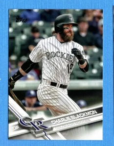2017 Topps #265 Charlie Blackmon Colorado Rockies - Picture 1 of 1