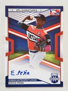 ERICK PENA 2023 Panini Elite Extra Edition DPL SIGNATURES AUTO B #DPS-EP - Picture 1 of 1