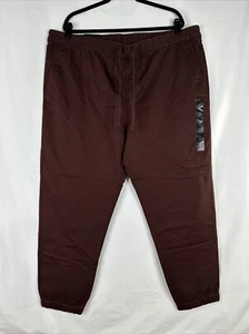 Nuevo Jogger de Viaje Banana Republic Para Hombres Talla XXL Borgoña Calce Cónico Relajado - Imagen 1 de 18