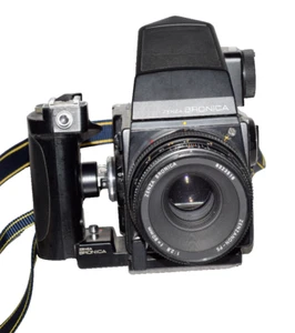 ZENZA BRONICA SQ-A Filmkamera Sucher S 80mm F2.8 PS Objektiv Griff Riemen - Bild 1 von 5