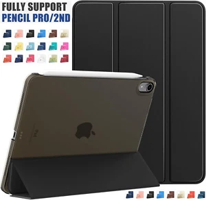 For iPad 11" (A16) 11th/ 10.9" 10th Generation Case Smart Stand Magnetic Closure - Picture 1 of 133