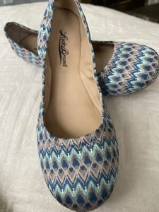 Lucky Brand Womens 5.5 Slip On Ballet Flat Nice Euc - Picture 1 of 5