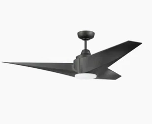 Craftmade Freestyle 56-in Espresso LED Indoor Ceiling Fan with Remote (3-Blade) - Picture 1 of 4