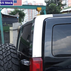 Chrome Silver Window D Pillar Trim Strip Cover For Hummer H3 2005-09 US - Foto 1 di 17