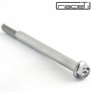 Brida de cabeza hexagonal M10 titanio 120 mm perno Ti 1,25 rosca 120 mm forjado CNC gr 5 - Imagen 1 de 1