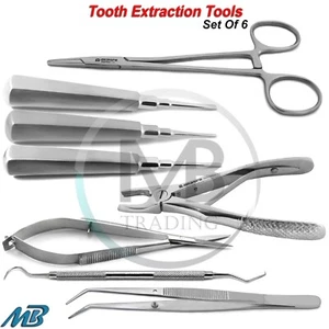 Children Forceps Tooth Extraction Elevators Oral Surgery Dental Dentists Tools - Picture 1 of 13