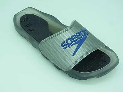 Speedo Zoom Zapatillas De Baño Zapatillas De Playa Plata Nuevas Y OVP - Imagen 1 de 4
