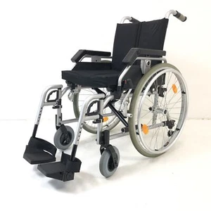 B+B Pyro Light Rollstuhl Faltrollstuhl Sitzbreite 43 cm Reise Reha K5328 - Bild 1 von 11