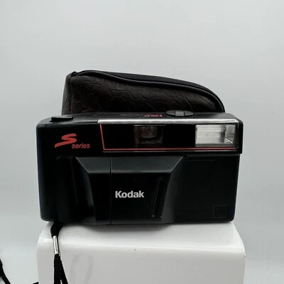 Vintage Kodak S100 EF S Series 35MM Film Camera Point & Shoot Black Untested - Image 1 of 4