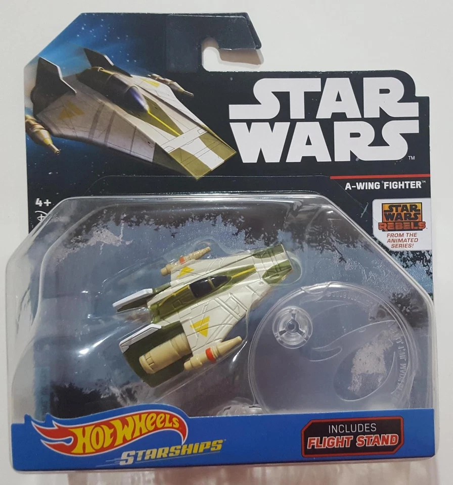 HOT WHEELS STAR WARS STARSHIPS: A-WING FIGHTER BLISTERATO - Immagine 1 di 1