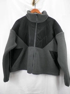 Columbia Women's Uphill Edge Fleece Full-Zip Pullover Grey Black Size XXL - Picture 1 of 8
