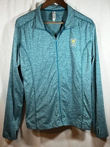 The Salty Dog Cafe Jacket Womens XL Blue Full Zip Thumb Holes Running - Picture 1 of 6
