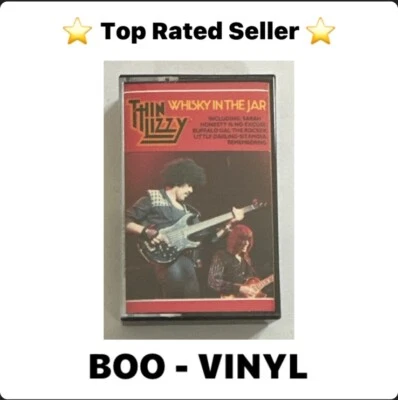 Thin Lizzy Whisky In The Jar Cassette Tape  Contour Label CN4 2080 EX / M - Image 1 of 4